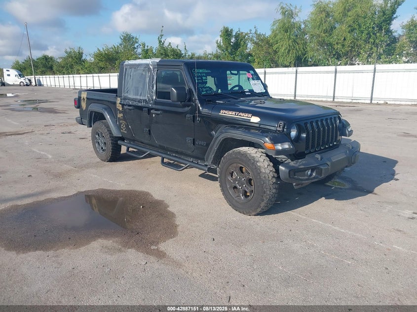 Vin: 1c6hjtag0pl546617, lot: 43380820, jeep gladiator willys 4x4 2023 img_1