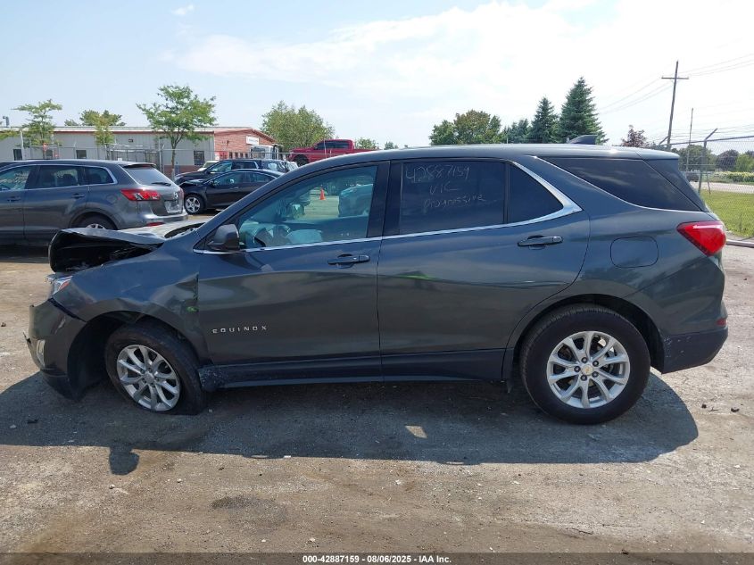 2020 Chevrolet Equinox Fwd Lt 1.5L Turbo VIN: 2GNAXKEV7L6146107 Lot: 42887159