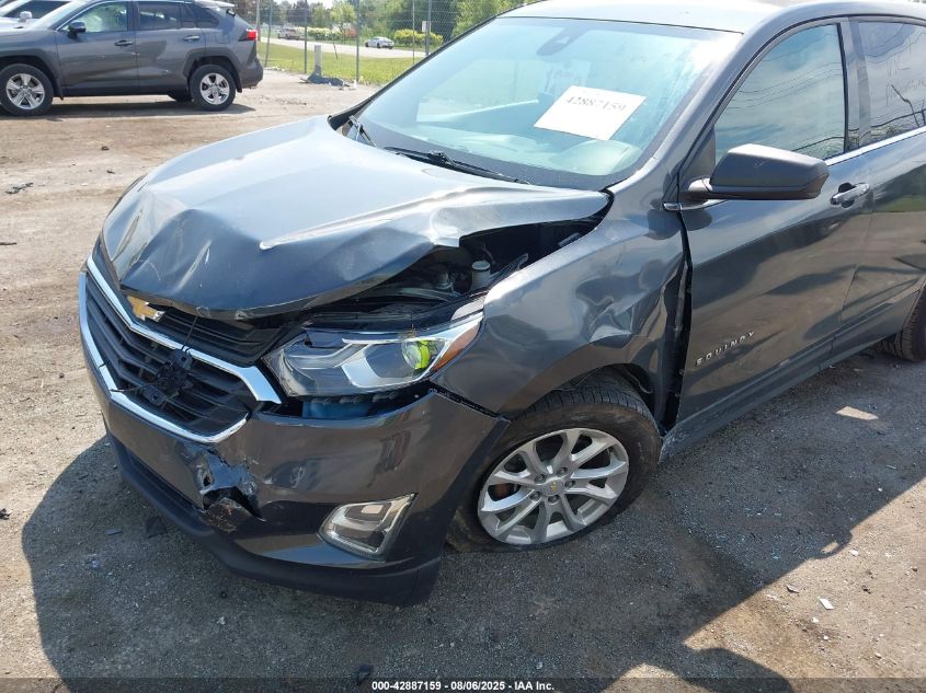 2020 Chevrolet Equinox Fwd Lt 1.5L Turbo VIN: 2GNAXKEV7L6146107 Lot: 42887159