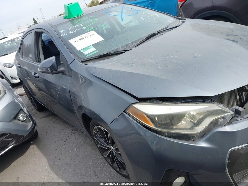 5YFBURHE6EP081956 2014 Toyota Corolla S Plus auction photo 1