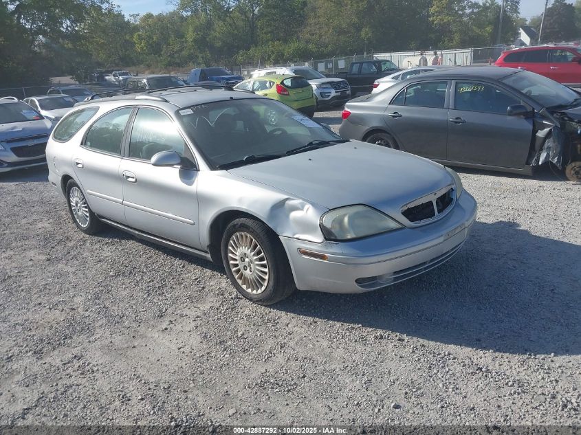 2003 Mercury Sable Gs silver wagon gasoline 1MEFM58U43A610466 photo #1
