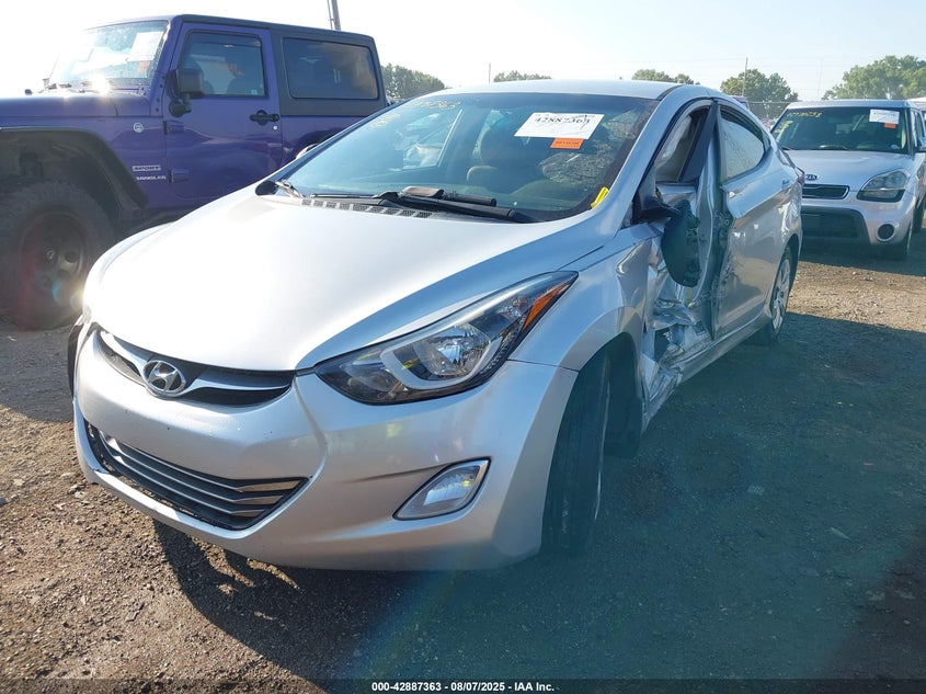 5NPDH4AE7GH794939 2016 HYUNDAI ELANTRA photo no. 2