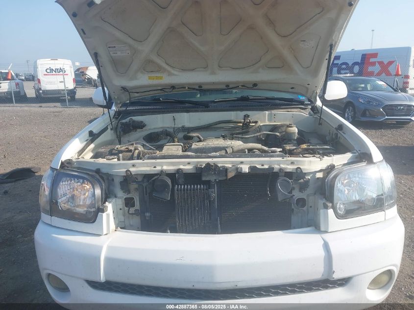 2005 Toyota Tundra Limited V8 VIN: 5TBDT48145S466587 Lot: 42887365