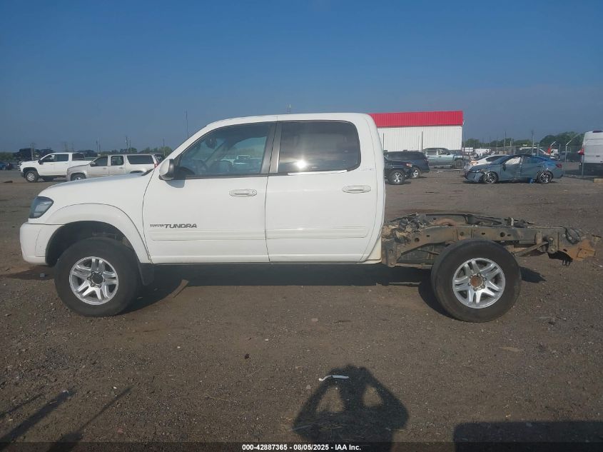 2005 Toyota Tundra Limited V8 VIN: 5TBDT48145S466587 Lot: 42887365