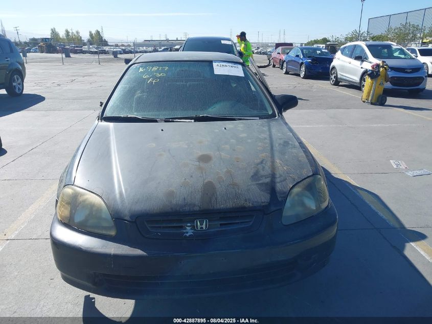 1997 Honda Civic Dx VIN: 2HGEJ6344VH108873 Lot: 42887895