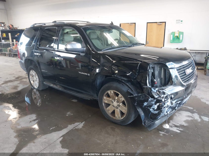 2008 GMC Yukon Slt black other flexible 1GKFK13008R159831 photo #1