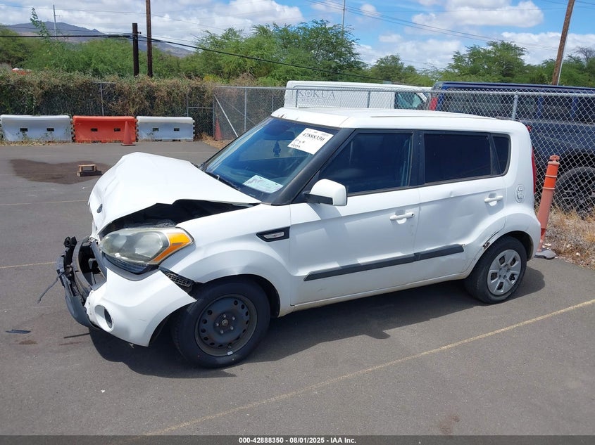 2013 Kia Soul VIN: KNDJT2A50D7760301 Lot: 42888350