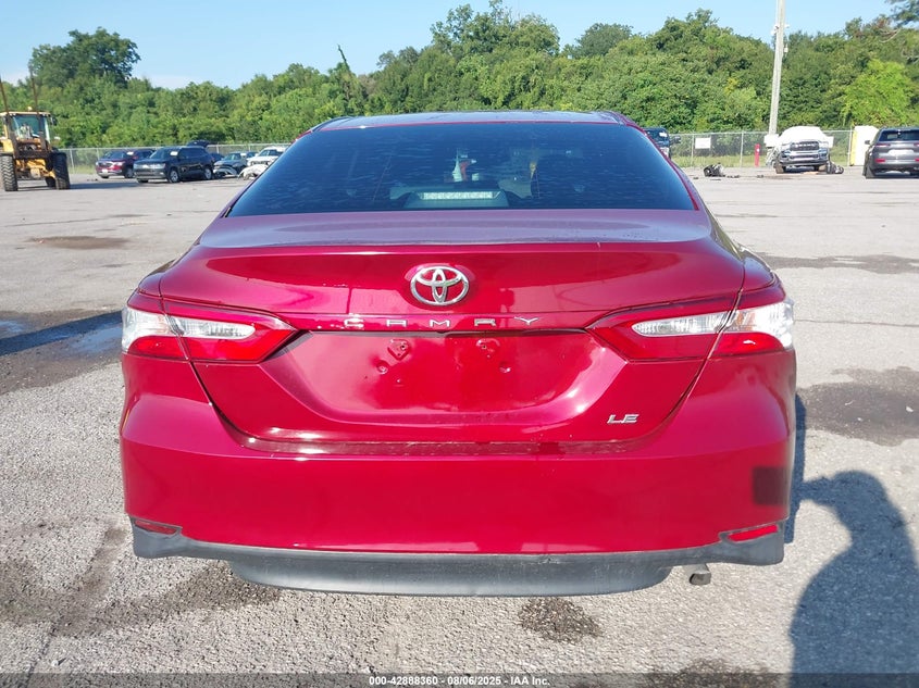 2018 Toyota Camry Le VIN: 4T1B11HK7JU643324 Lot: 42888360
