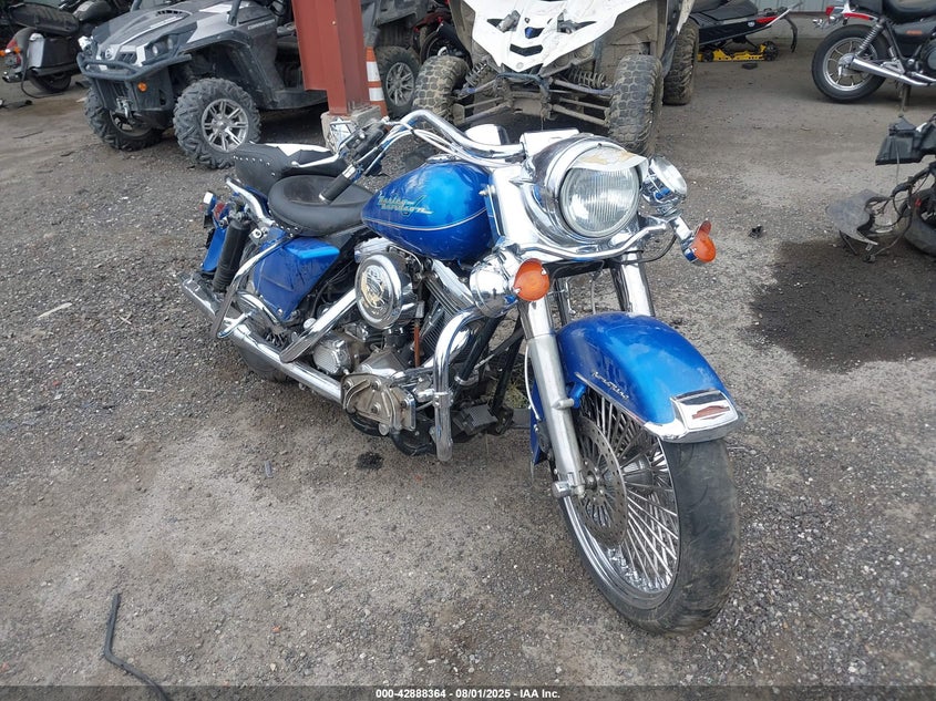 1996 Harley-Davidson Flhr blue null null 1HD1FDL19TY615603 photo #1