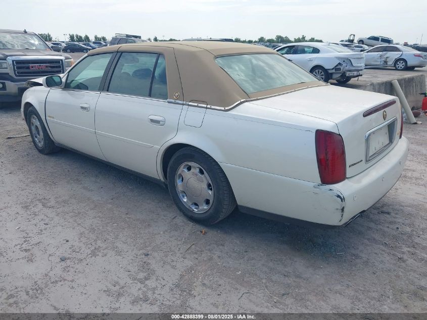1G6KE57Y9YU355002 2000 CADILLAC DE VILLE photo no. 3