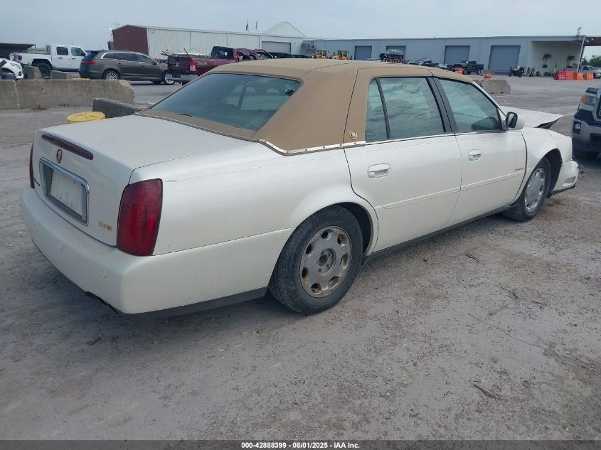 1G6KE57Y9YU355002 2000 CADILLAC DE VILLE photo no. 4