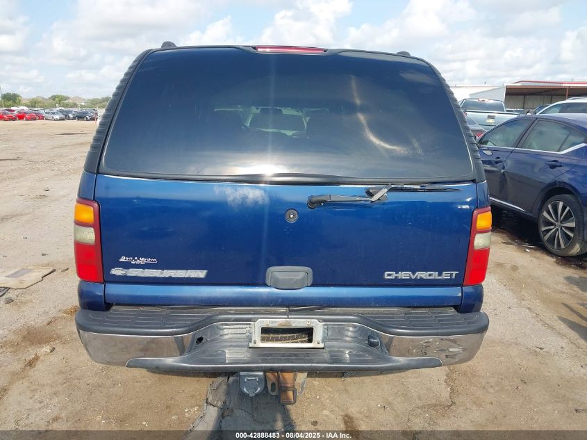 2002 Chevrolet Suburban 1500 Ls VIN: 1GNEC16Z22J299794 Lot: 42888483