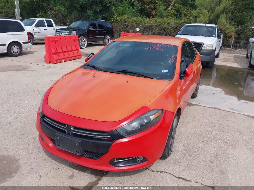 2015 Dodge Dart Gt VIN: 1C3CDFEB7FEB7FD27 Lot: 42888550