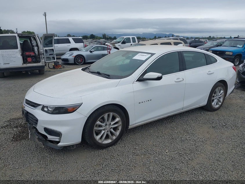 2018 CHEVROLET MALIBU LT - 1G1ZD5ST2JF142972