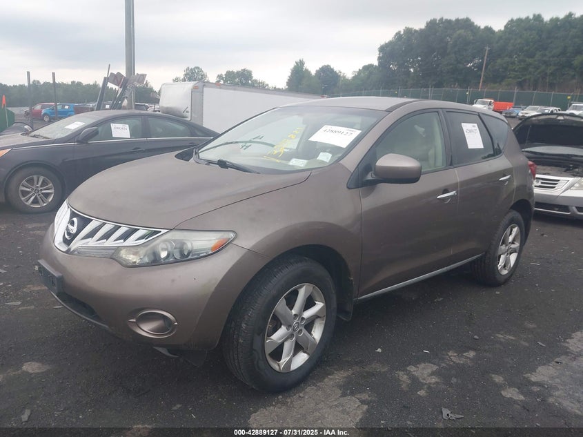 2010 Nissan Murano S VIN: JN8AZ1MW9AW133003 Lot: 42889127