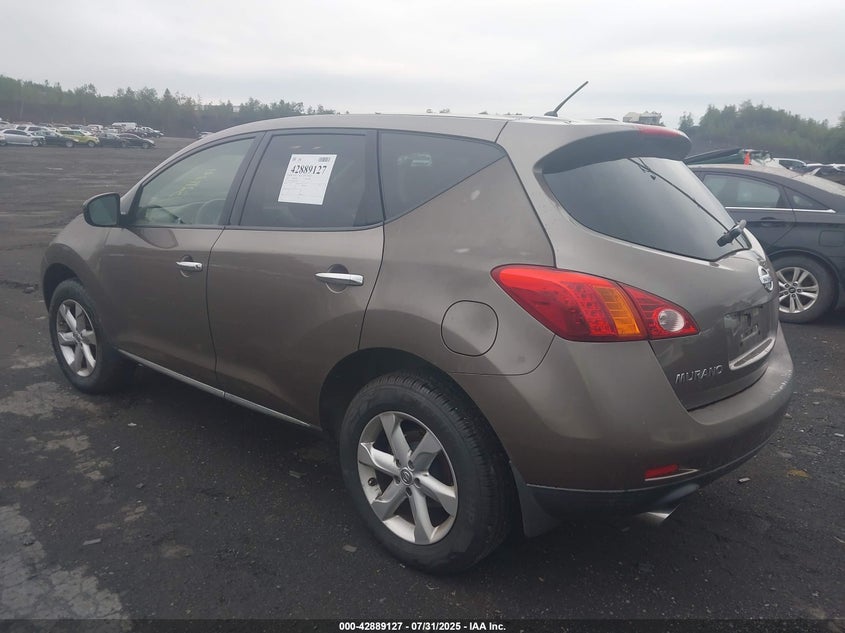 2010 Nissan Murano S VIN: JN8AZ1MW9AW133003 Lot: 42889127