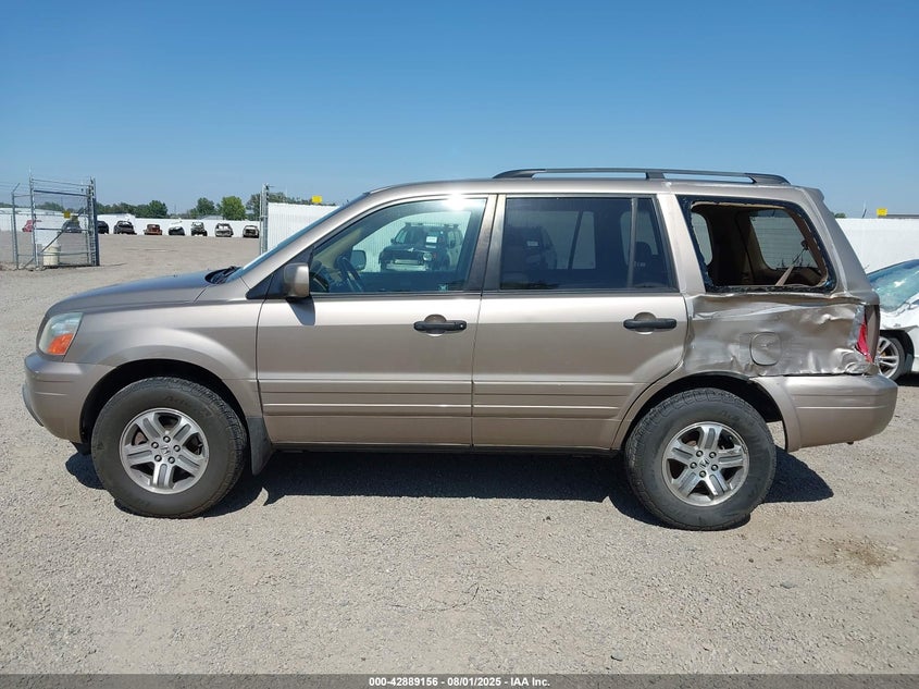 2004 Honda Pilot Ex-L VIN: 2HKYF18514H576924 Lot: 42889156