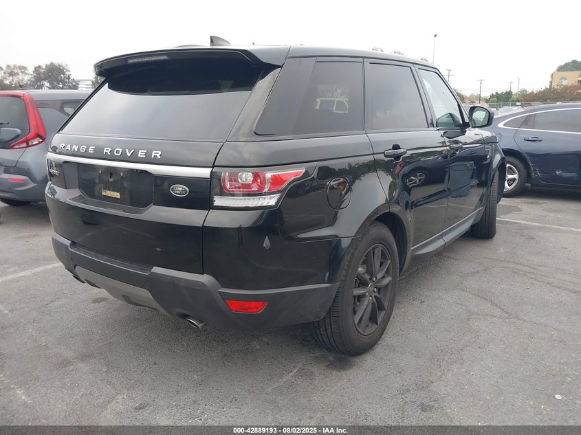 VIN SALWG2FK6HA670273 2017 LAND ROVER RANGE ROVER SPORT 3.0L V6 TURBOCHARGED DIESEL SE TD6
