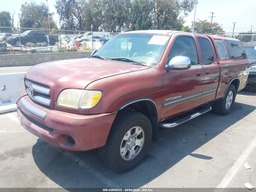 5TBRN341X3S378995 2003 TOYOTA TUNDRA photo no. 2