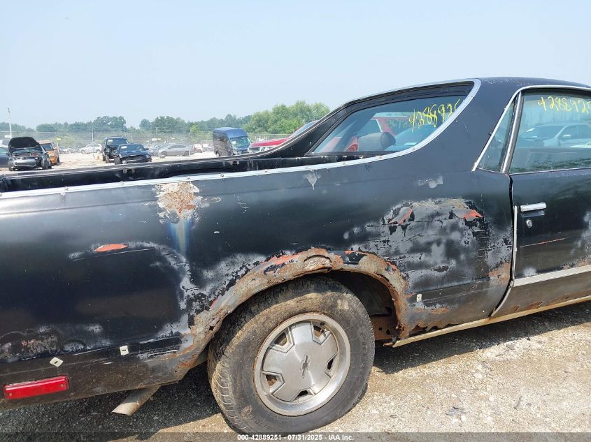 1985 Chevrolet El Camino VIN: 3GCCW80Z3FS913300 Lot: 42889251