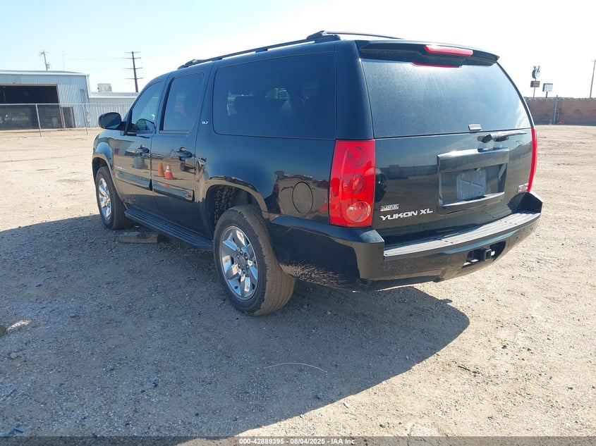 2009 GMC Yukon Xl 1500 Slt2 black other flexible 1GKFC36009R159656 photo #4