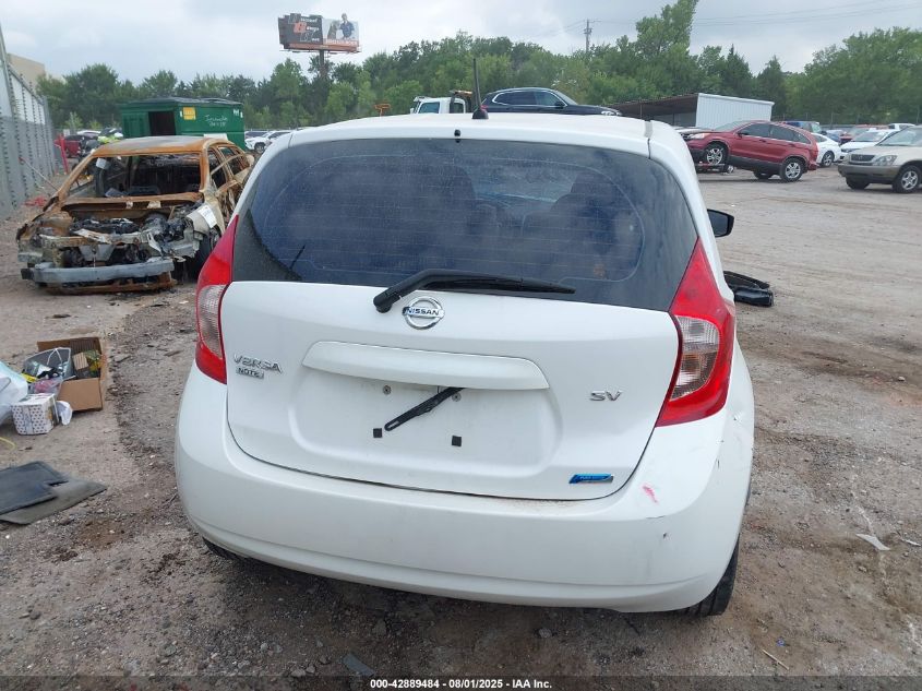 2015 Nissan Versa Note S (Sr)/S Plus/Sl/Sr/Sv VIN: 3N1CE2CP2FL385255 Lot: 42889484