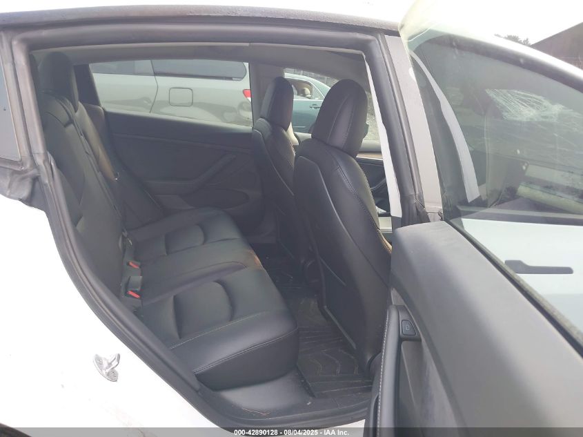 2021 Tesla Model 3 Standard Range Plus Rear-Wheel Drive VIN: 5YJ3E1EA4MF042717 Lot: 42890128