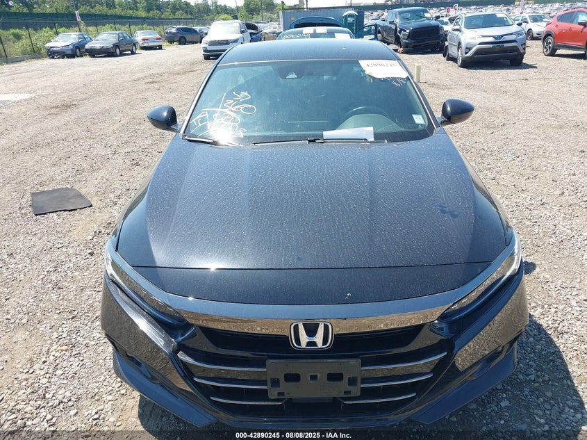 2022 HONDA ACCORD SPORT 1HGCV1F33NA032210