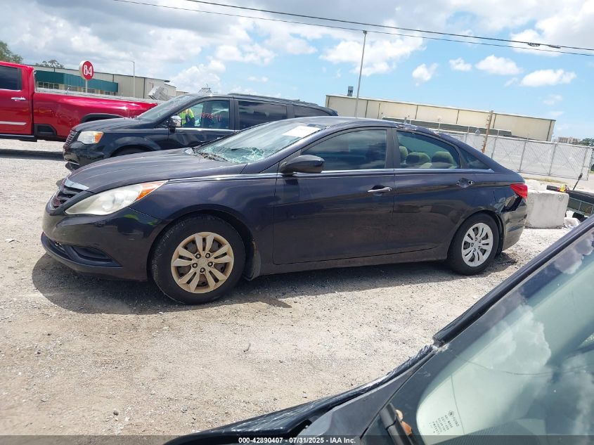 2011 Hyundai Sonata Gls VIN: 5NPEB4AC9BH081702 Lot: 42890407