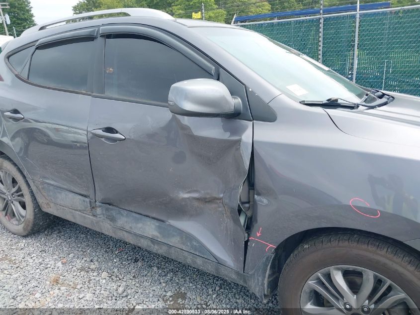 2015 Hyundai Tucson Se VIN: KM8JUCAG6FU986668 Lot: 42890533