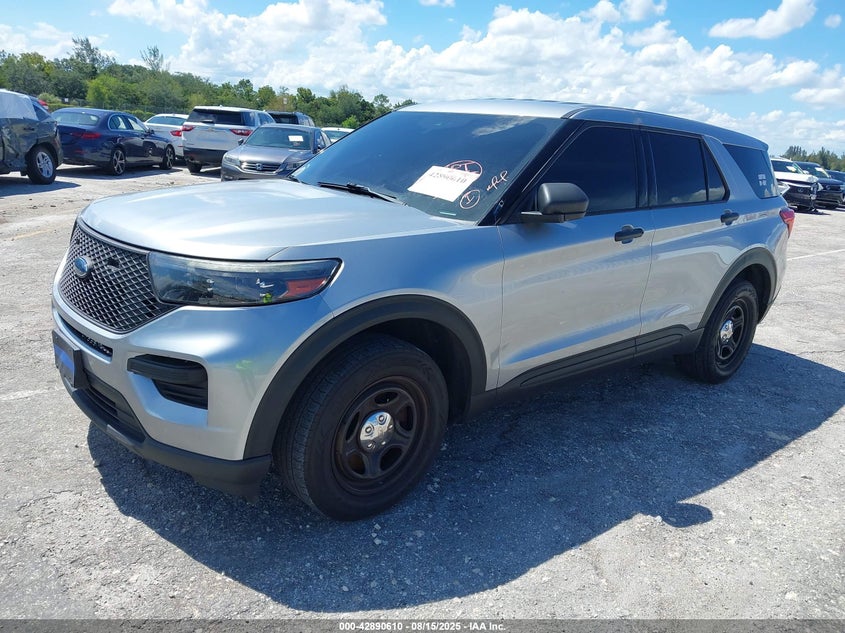 Vin: 1fm5k8ab1mga46914, lot: 43384303, ford police interceptor 20212