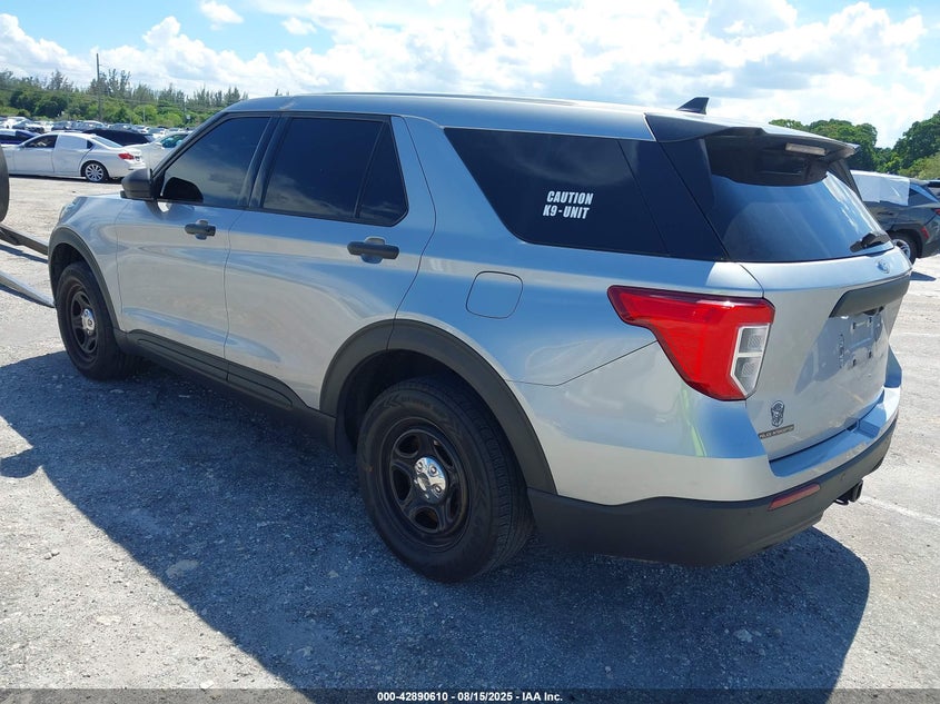 Vin: 1fm5k8ab1mga46914, lot: 43384303, ford police interceptor 20213