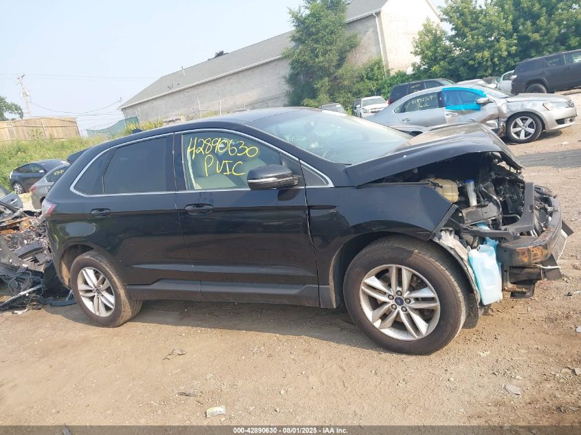 2017 Ford Edge Sel VIN: 2FMPK4J80HBB59417 Lot: 42890630