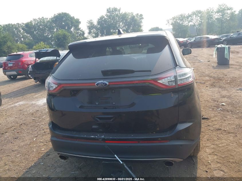 2017 Ford Edge Sel VIN: 2FMPK4J80HBB59417 Lot: 42890630