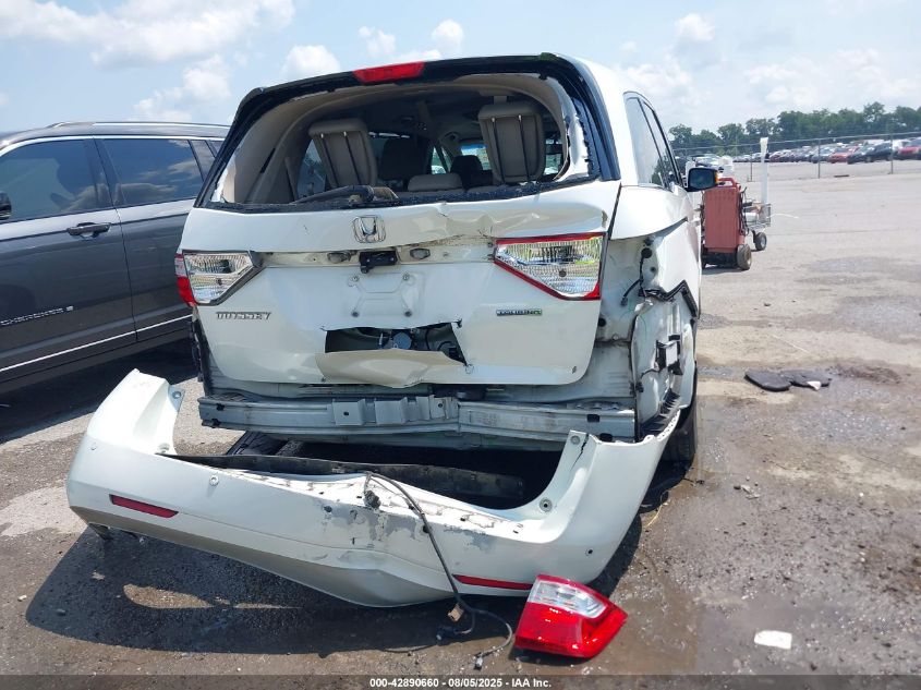 2012 Honda Odyssey Touring/Touring Elite VIN: 5FNRL5H99CB115300 Lot: 42890660