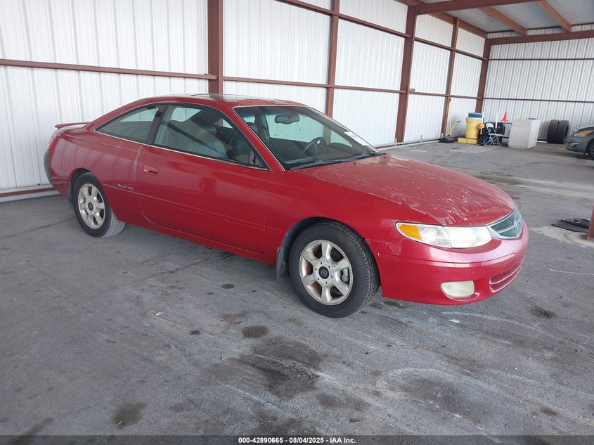 2001 Toyota Camry Solara Sle V6 VIN: 2T1CF28P91C455770 Lot: 42890665