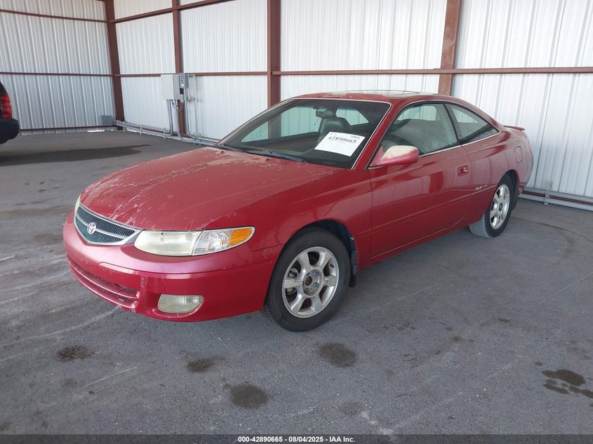 2001 Toyota Camry Solara Sle V6 VIN: 2T1CF28P91C455770 Lot: 42890665