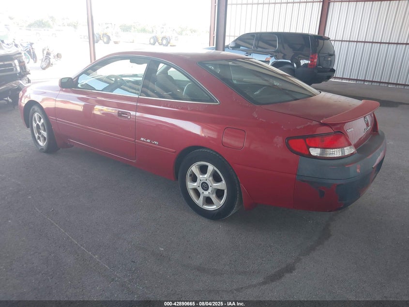 2001 Toyota Camry Solara Sle V6 VIN: 2T1CF28P91C455770 Lot: 42890665