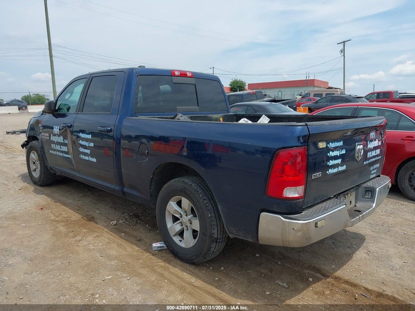 2020 Ram 1500 classic 5.7 Slt 4x2 6'4 Box Blue Lot 111042890711 Vin 1C6RR6TT9LS103441