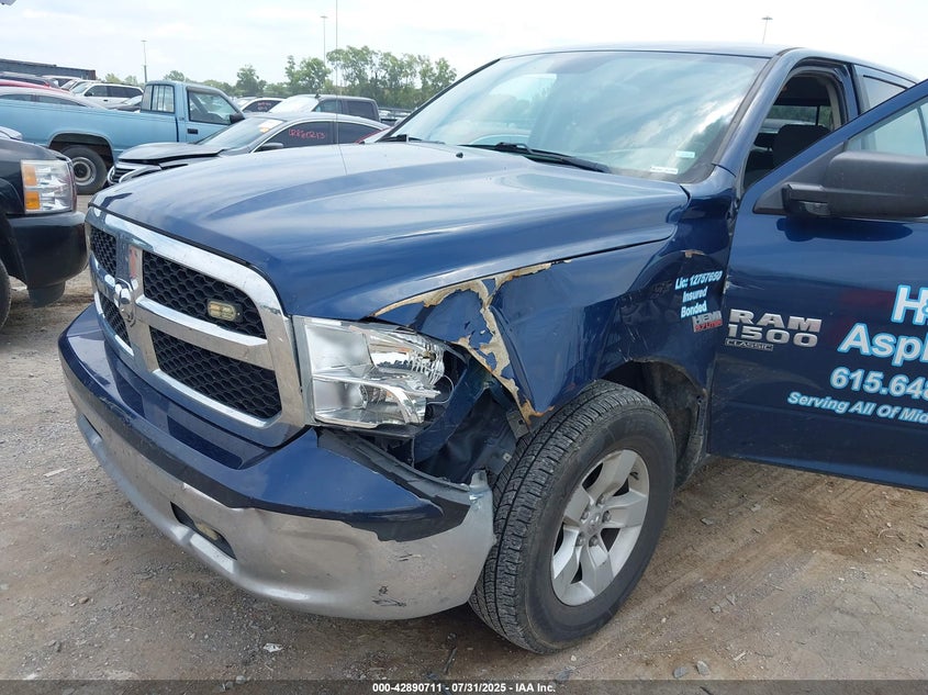 2020 Ram 1500 classic 5.7 Slt 4x2 6'4 Box Blue Lot 111042890711 Vin 1C6RR6TT9LS103441