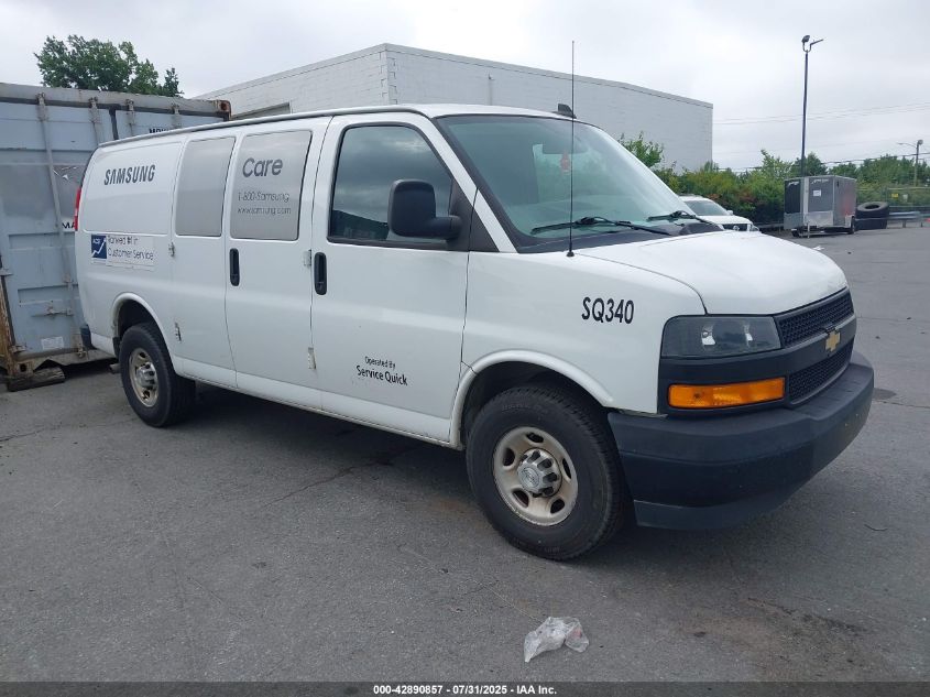 2018 Chevrolet Express 2500 Work Van VIN: 1GCWGAFP3J1336995 Lot: 42890857