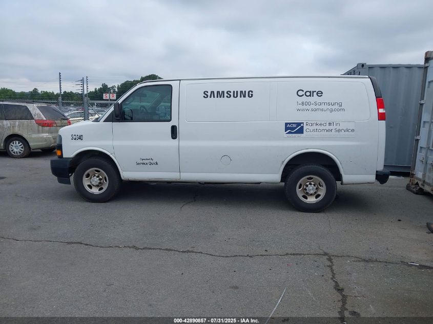 2018 Chevrolet Express 2500 Work Van VIN: 1GCWGAFP3J1336995 Lot: 42890857