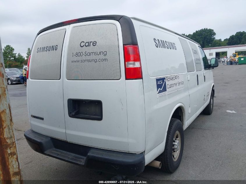 2018 Chevrolet Express 2500 Work Van VIN: 1GCWGAFP3J1336995 Lot: 42890857