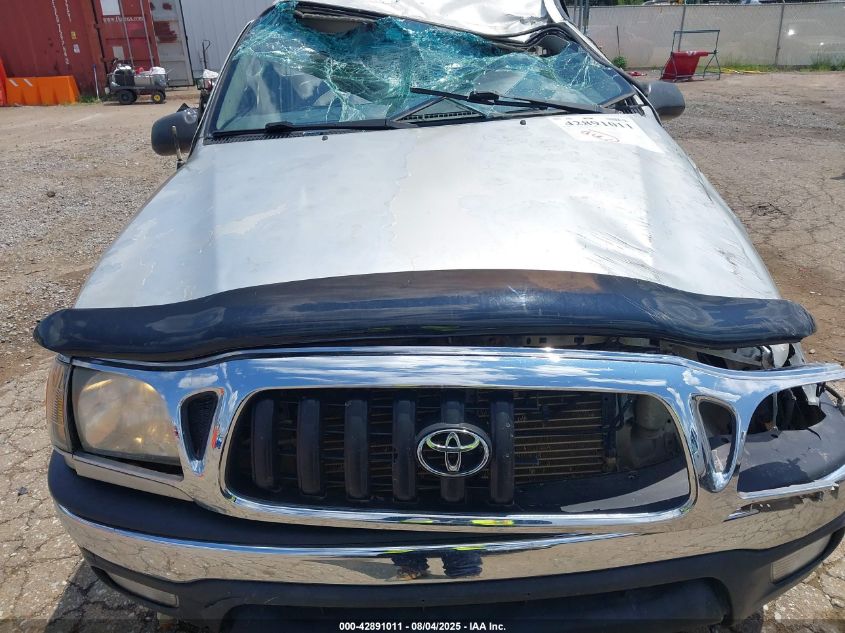 2003 Toyota Tacoma VIN: 5TEPM62N63Z241533 Lot: 42891011