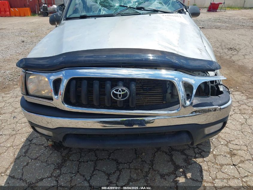 2003 Toyota Tacoma VIN: 5TEPM62N63Z241533 Lot: 42891011