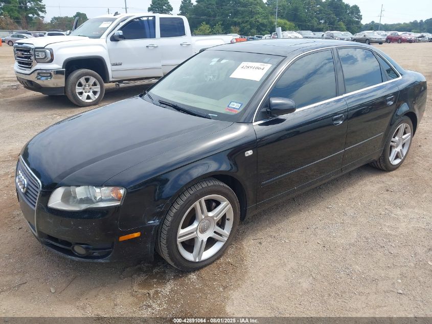 2007 Audi A4 2.0T VIN: WAUDF78E47A001369 Lot: 42891064