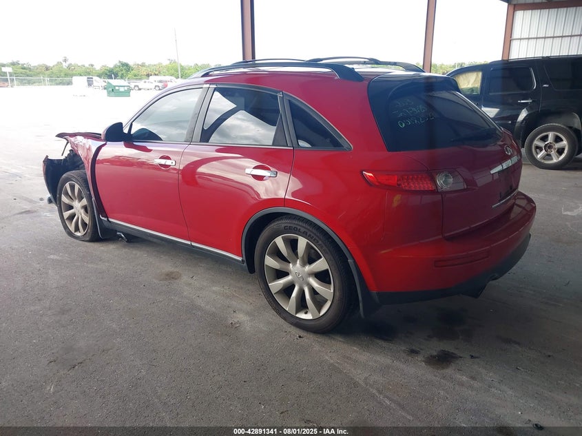 2003 Infiniti Fx35 VIN: JNRAS08U53X001825 Lot: 42891341