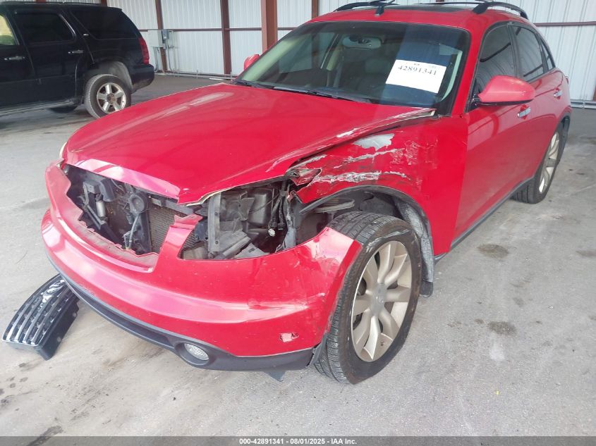 2003 Infiniti Fx35 VIN: JNRAS08U53X001825 Lot: 42891341