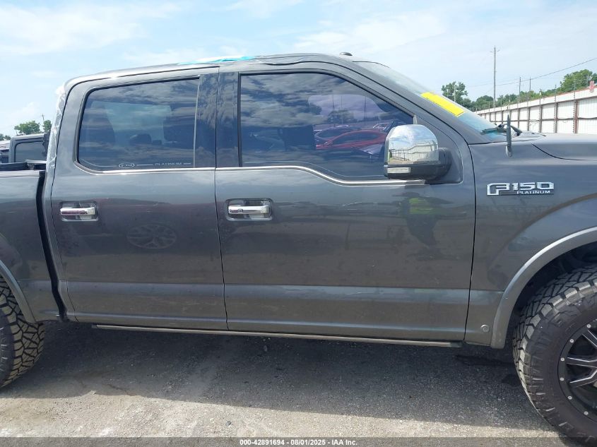 2016 Ford F-150 Platinum VIN: 1FTEW1EF2GFA30146 Lot: 42891694