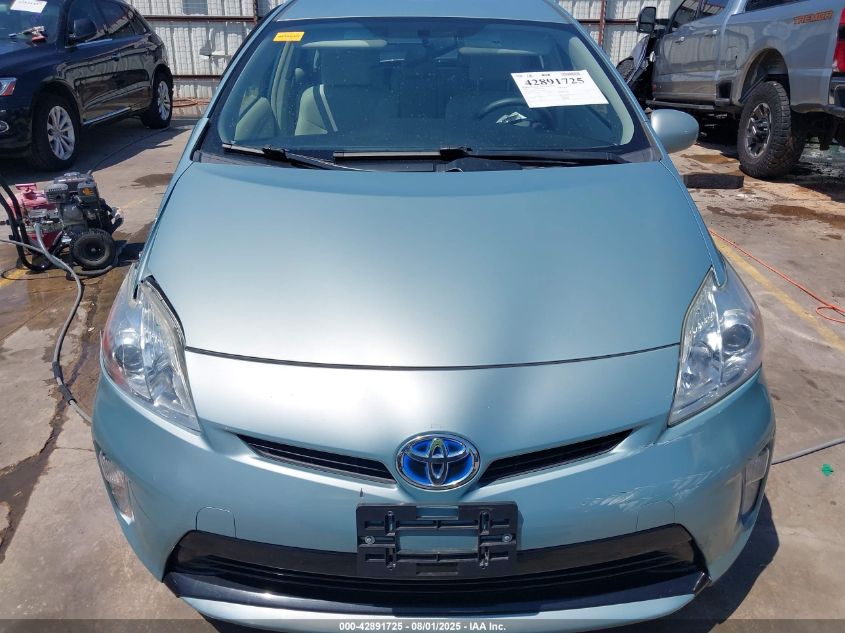 2012 Toyota Prius Three VIN: JTDKN3DU8C5452472 Lot: 42891725